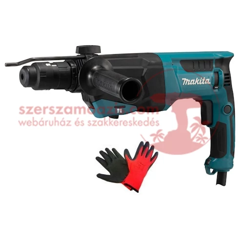 Makita HR2670FT SDS-Plus Fúrókalapács + cseretokmány (800W/3,0J)