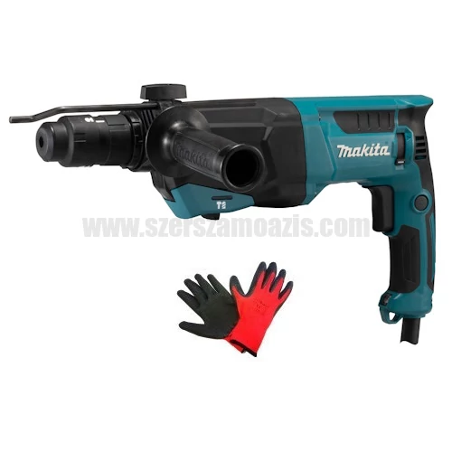 Makita HR2670FT SDS-Plus Fúrókalapács + cseretokmány (800W/3,0J)
