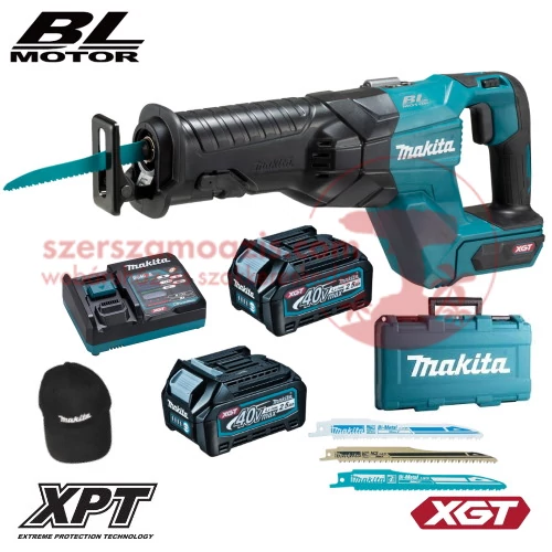 Makita JR001GD201 Akkus orrfűrész 40V MAX XGT/2x2.5Ah kofferben
