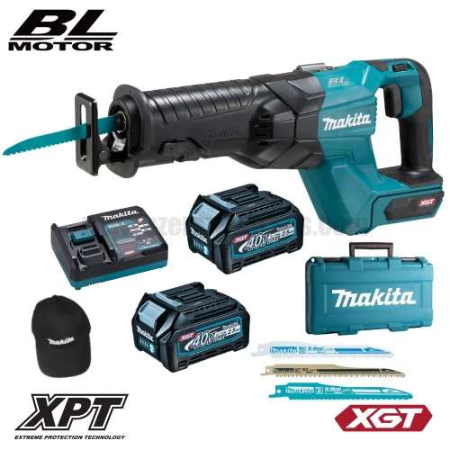 Makita JR001GD201 Akkus orrfűrész 40V MAX XGT/2x2.5Ah kofferben