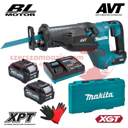 Makita JR002GD201 Akkus orrfűrész 40V MAX XGT/2x2.5Ah kofferben