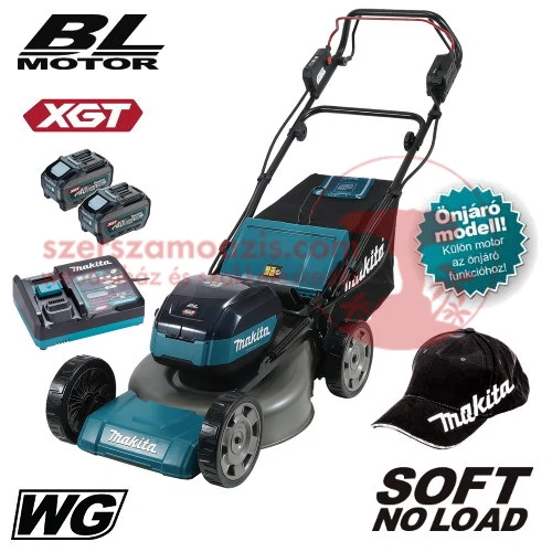 Makita LM001GT201 Önjáró akkus fűnyíró 40V MAX XGT/2x5.0Ah/48cm