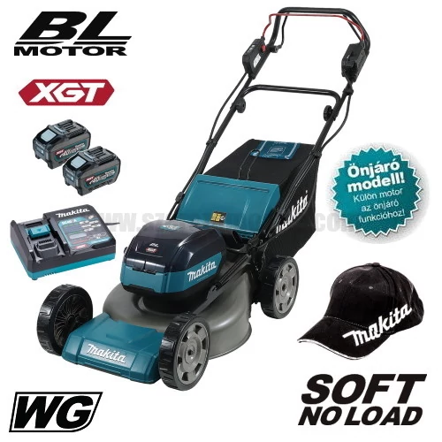 Makita LM002GT201 Önjáró akkus fűnyíró 40V MAX XGT/2x5.0Ah/53cm