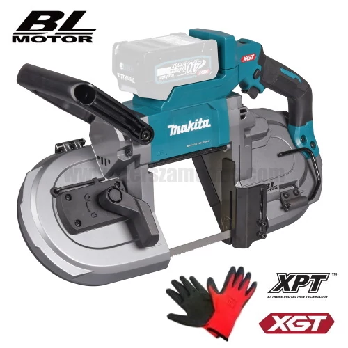 Makita PB002GZ Akkus szalagfűrész 40V MAX XGT (akku és töltő nélkül)