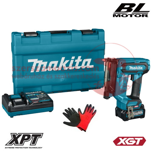 Makita PT001GD101 Akkus tűszegező 40V MAX XGT/2.5Ah