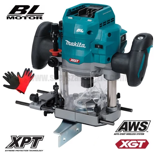 Makita RP001GZ akkus Felsőmaró 40V MAX XGT (akku és töltő nélkül)