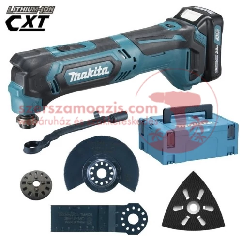 Makita TM30DWAJX1 Akkus multifunkciós gép (10.8V/2x2.0Ah) MAKPAC kofferben