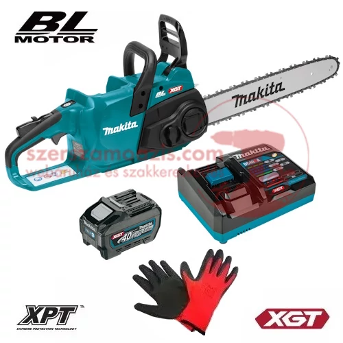 Makita UC023GT101 Akkus láncfűrész 40V MAX XGT 400mm/5.0Ah + AJÁNDÉK