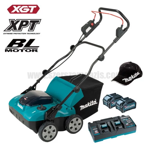 Makita UV001GM201 akkus gyepszellőztető 40V MAX XGT/2x4.0Ah