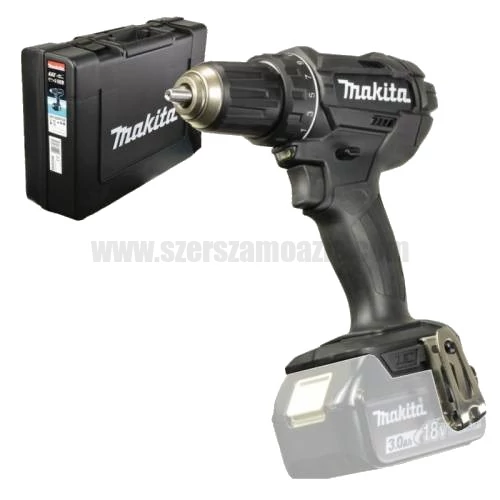 Makita DDF482ZKB Akkus fúró-csavarbehajtó 18V (akku és töltő nélkül) kofferben