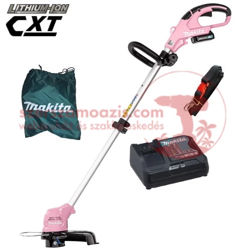 Makita UR100DSAP Akkus szegélynyíró (10,8V/2,0Ah) rózsaszín - pink