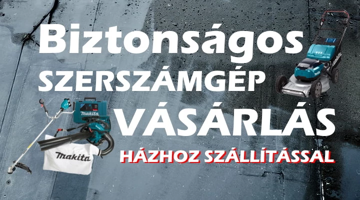 Biztonságos szerszámgép vásárlás