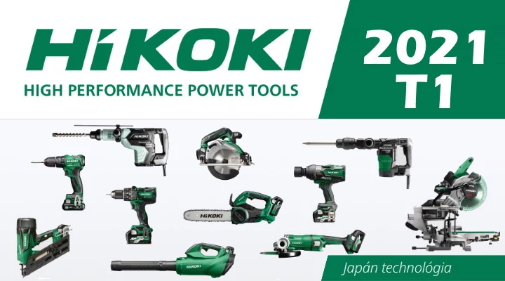 HiKOKI 2021/T1 akciós géplista
