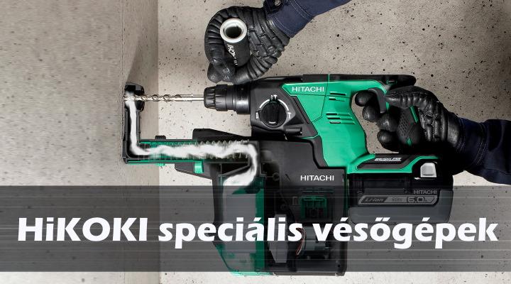 Speciális technológiával működő vésőgépek