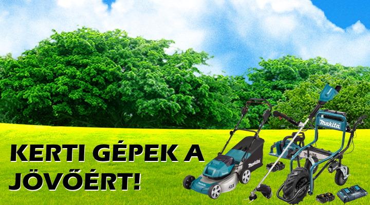 Kerti gépek a jövő érdekében
