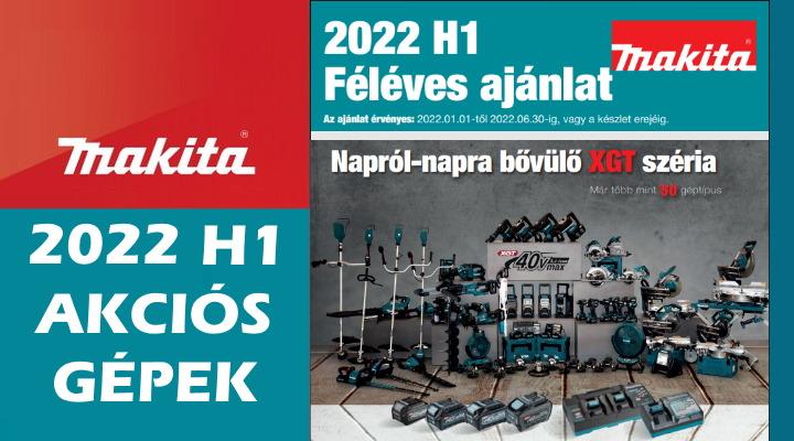 MAKITA 2022/H1 akciós géplista