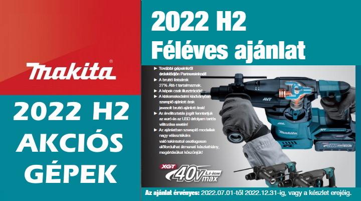 MAKITA 2022/H2 akciós géplista