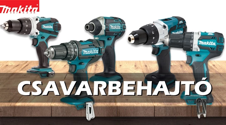 A szakember legjobb barátja a Makita csavarbehajtó
