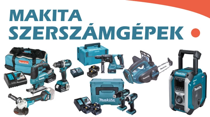 Stabilan helytállnak a Makita gépek