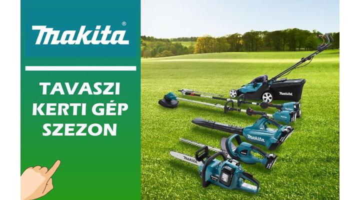 Tavaszi kerti gépek szezonja
