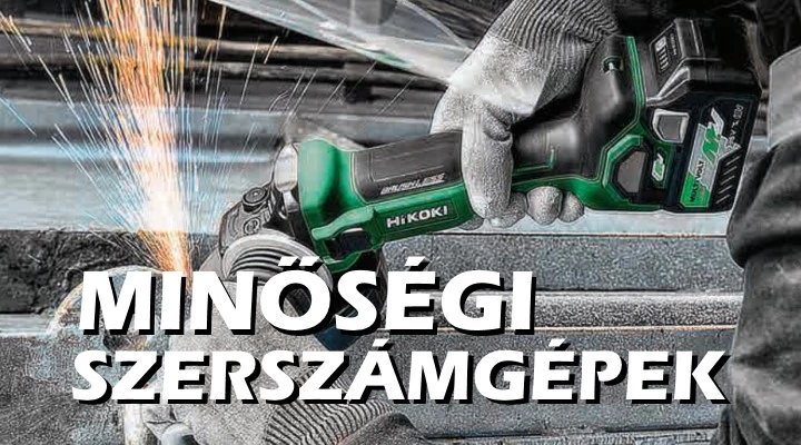 Minőségi HiKOKI szerszámgépek