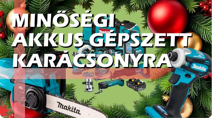 Akkus szerszám szett karácsonyra