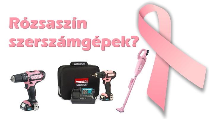 Rózsaszín szerszámgépek?