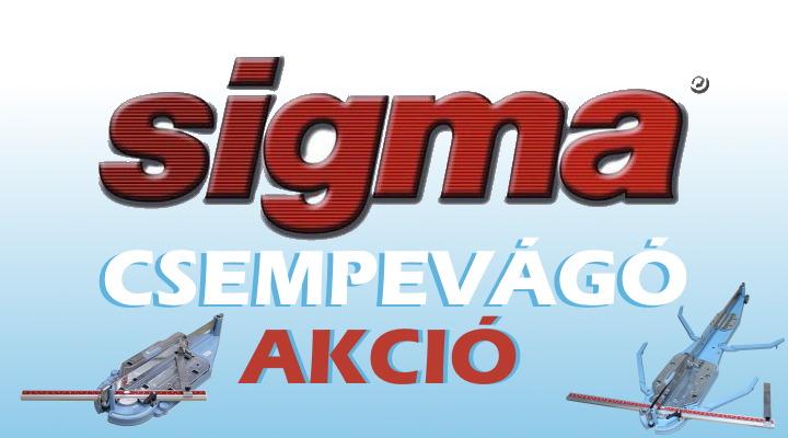 Sigma csempevágó géplista