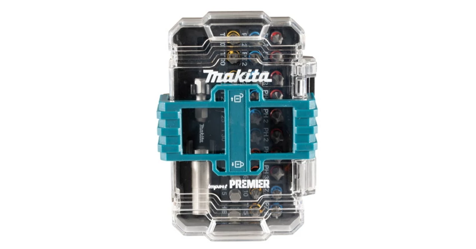 Makita Set 5 Punte Per Avvitatore Impact Premier - PH2, PZ2, PZ3, T25, T30, Con Portachiavi - Foto 13