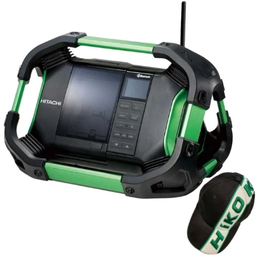 Hitachi (HiKOKI) UR18DSDL Akkus rádió (Bluetooth) + AJÁNDÉK - Rádiók