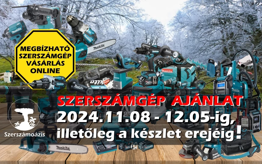 Szerszámgép Ajánlat 2024 tél